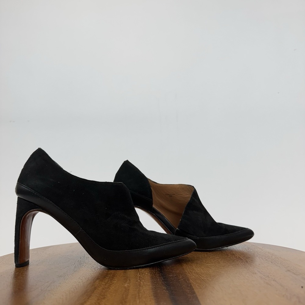 Womens‎ Derek Lam 10 Crosby Black Suede Cutout Pointed Toe Heels Pumps Size 6 M